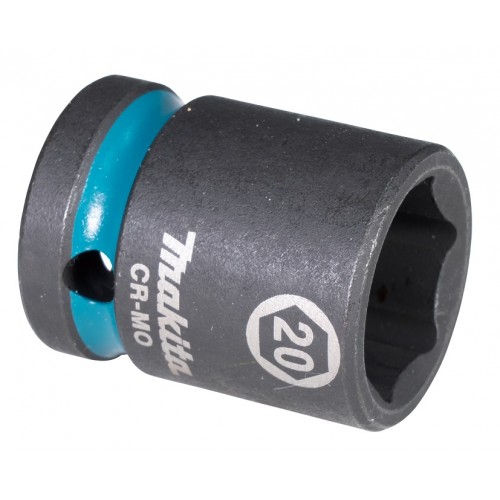 Makita E-16162 Steckschlüssel 1/2", Vierkant, IMPACT BLACK, 20mm